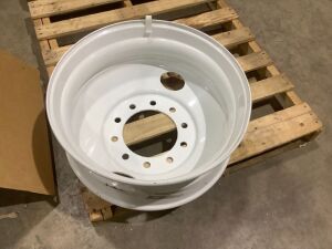 25" White Wheel 