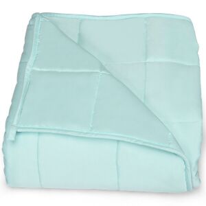 7lbs 41" x 60" Premium Cooling Heavy Weighted Blanket Soft Light Green