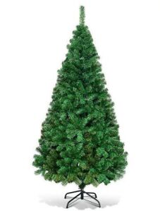 6 Ft Green Pvc Artificial Christmas Tree