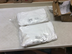 Lot of (2) New Down Alternative Bed Pillows