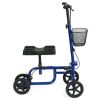 Foldable Knee Walker w/ Basket & Dual Brakes 