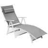 Outdoor Lightweight Folding Chaise Lounge Chair