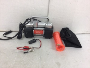 Vehicle Tire Air Inflating Pump, Untested, Appears New