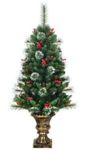 4 ft. Unlit Slim Fraser Fir Artificial Christmas Tree