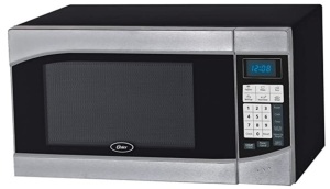 Oster 0.9 Cu. Ft. 900W Microwave, Powers Up, Appears New