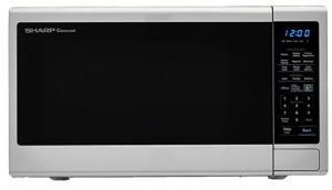 Sharp Carousel 1.8 Cu. Ft. 1100W Microwave, Powers Up, E-Comm Return