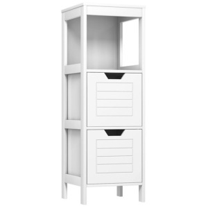 Wooden Floor Cabinet Multifunction Storage Rack