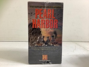 History Channel Presents Pearl Harbor Volume 1, 2, and 3 VHS,  New