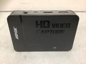 AGPtEK HD Game Capture Video Capture 1080P, Powers Up, Appears New