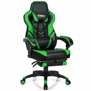 Adjustable Gaming Chair with Footrest 