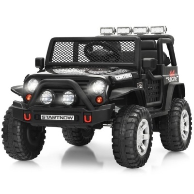 12V Kids Ride On Truck Remote Control Electric Car w/Lights & Music   
