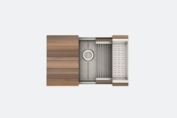 Julien 005452 SmartStation Undermount Stainless Steel Sink&nbsp;
