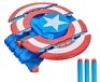 NERF Marvel Avengers Mech Strike Captain America Strikeshot Shield
