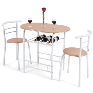 3 Piece Dining Set Table and 2 Chairs