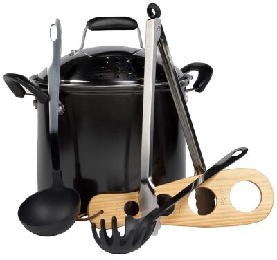 Everybody Loves Pasta 6 Piece Pasta Set - Appears New