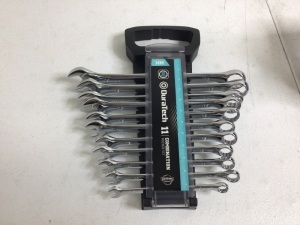 11-pc Combination MM Wrench Set, Appears New