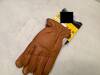 Men's Insulated Elkskin Gloves, XL, Appears New