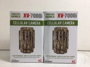 Lot of (2) Trail Cameras, Untested, E-Commerce Return