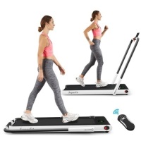 Super Fit 2.25HP 2-in-1 Folding Under Desk Treadmill with Remote Control App&nbsp;