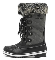 DREAM PAIRS Women's Mid-Calf Waterproof Winter Snow Boots, Size 8, Appears New