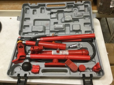 12-Ton Capacity Hydraulic Body-Frame Repair Kit. Unknown Condition, Untested E-Commerce Return