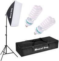 MountDog Softbox Professional Photography Lighting Kit - Appears New