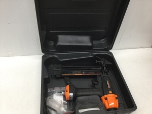 16-Gauge Pneumatic Straight Finish Nailer with Carrying Case,Appears New