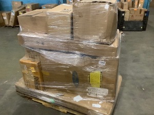 Pallet of E-Commerce Returns - Items May Be New, Damaged or Incomplete 