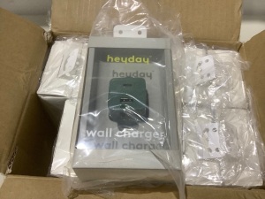 Case of (12) Heyday Wall Chargers 