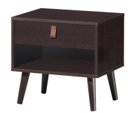 1-Drawer Brown Nightstand End Table&nbsp;