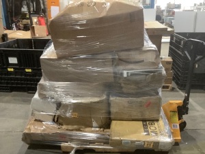 Pallet of E-Commerce Returns - Items May Be New, Damaged or Incomplete