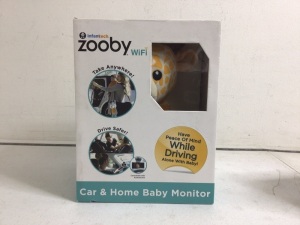 Zooby Car & Home Baby Monitor, Appears New