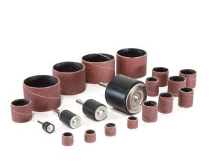 20-Piece Sanding Drum Kit for Drill Presses and Power Drills,Appears New