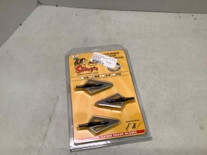 Stinger Broadheads, 100GR, Appears New