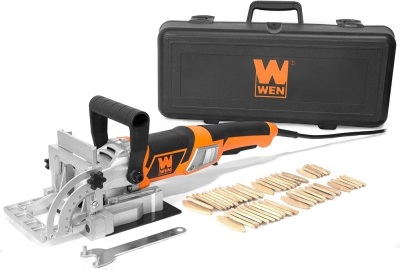 WEN JN8504 8.5-Amp Plate and Biscuit Joiner with Case and Biscuits  