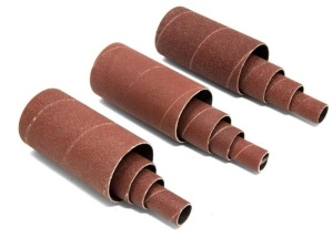 WEN 5932SPC Replacement Spindle Sanding Sleeves, Assorted Sandpaper Grits, 12 Pack, NEW