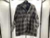 Bob Timberlake Plaid Insulated Flannel, Button Broken, Ecommerce Return