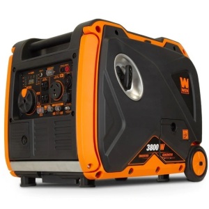 Super Quiet 3800-Watt RV-Ready Portable Inverter Generator with Fuel Shut-Off and Electric Start