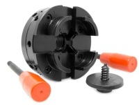 -Inch 4-Jaw Self-Centering Lathe Chuck Set with 1-Inch x 8TPI Thread,New