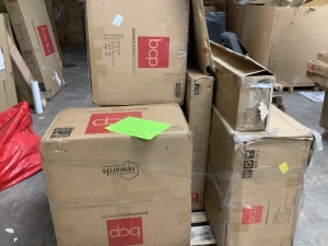 Pallet of BCP Salvage, Presorted Items May Be Broken, Damaged, or Have Missing Pieces