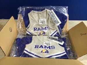 Case of (6) Rams Infant Cheer Set, 12 M