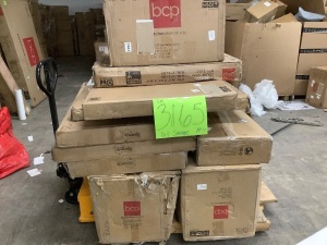 Pallet of BCP Salvage, Presorted Items May Be Broken, Damaged, or Have Missing Pieces