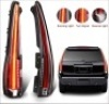 MOSTPLUS Pair of LED Tail Lights Rear Compatible for Cadillac Escalade 2007-2014 ESV Rear Lamp Assembly with Red Turn Light (Red Clear). Appear New