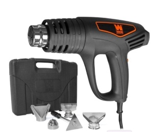 WEN 2020 Dual-Temperature 1500-Watt Heat Gun Kit, NEW