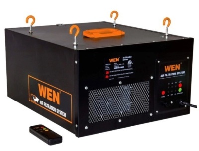 WEN 3410 3-Speed Remote-Controlled Air Filtration System (300/350/400 CFM)