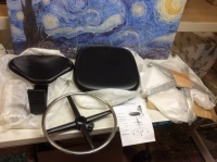 Rolling Office Stool. Appears New