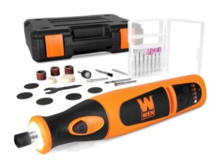 Variable Speed Lithium-Ion Cordless Rotary Tool Kit with 24-Piece Accessory Set, Charger, and Carrying Case,Appears New