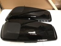 Pair of Speaker Lids for 2014-20 Harley Davidson Touring Street Electra Glide Hard Saddlebag. Appear New