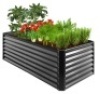 Outdoor Metal Raised Garden Bed for Vegetables, Flowers, Herbs - 6x3x2ft, Appears New