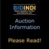 AUCTION INFORMATION - PLEASE READ!